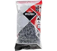 Rubi Croix pour carreaux 200 pcs 4 mm Joint Entretoise pour carreaux Croix pour joints Entretoise