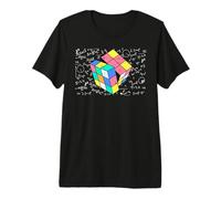 Rubi Cube Maths Rentrée Scolaire Eleve Enfant Ecole Cadeau T-Shirt Haut de Gamme