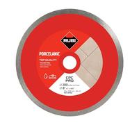 RUBI | Disque Diamant Jante Continue CPC PRO | Coupe Fine de Grès Porcelaine <20 mm | Spécial pour Coupes en Biseaux |Alésage 25,4 mm | Diámetre Extérieur 200 mm | CPC-200 PRO