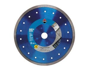RUBI | Disque Diamant pour Matériaux Durs Turbo Viper TVA-180 | Coupé à Sec de Granit, Grès Rustique, Clinker, Máteriaux Réfractaires, Ardoise et Grès Porcelaine | Alésage 22,2 mm | Diámetre 180 mm