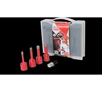 RUBI FR Kit trépan diamanté Mini Drygres - Ø 6, 8, 10, 12 mm - RUBI - 50938