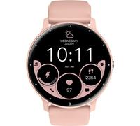 Rubicon Montre intelligente pour femmes Historice rose clair Taille unique