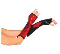 Rubie’s, Accessoire Harley Quinn Officiel, Gants de déguisement pour Adulte