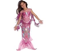 Rubie’s - Costume Officiel de sirène pour Fille - Rose - Taille M TODD