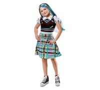 Rubie's Official Monster High Frankie Stein Girls Costume, Kids Fancy Dress 7-8