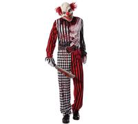Rubie´s Mal Hommes Clown Effrayant Cirque Costume Halloween Costume Déguisement