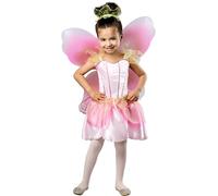Rubie´s Printemps Fée Rose Filles Déguisement Fairies Childs Enfants Costume + Ailes - Version Anglaise