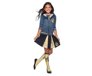 Rubie´s - Top Poufsouffle Officielle - Harry Potter, Enfant, H-641271L, Jaune Taille L - 7 à 8 ans - 117 à 128 cm Carnaval