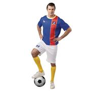 Rubies 1000134L000 Ted Lasso AFC Richmond Déguisement pour adulte adulte Multicolore Taille L Tour de poitrine 109,2 cm Halloween Halloween