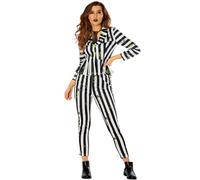 Rubies 1000710L000 Costume de Beetlejuice pour femme adulte Multicolore Taille L