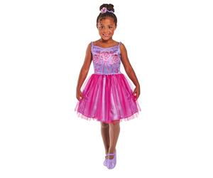 Rubies 1001108S000 Déguisement classique Barbie Ballerine pour enfant Multicolore 7-8 ans