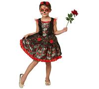 Rubie's 2630709L Red Rose Day of the Dead Costume pour enfant Taille L