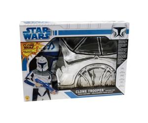 Rubies 3 41086 - Costume pour Enfant - Clone Wars Clonetrooper Rex (Combinaison et Masque)