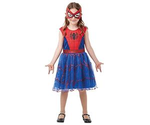 Rubie's 3001012-3000 Déguisement Spider-Girl Deluxe Marvel Spiderman pour enfant Multicolore 2-3 ans