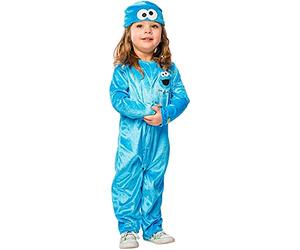 Rubie's 3011000-3000 Cookie Monster Costume Bébé Fille Garçon Bleu 0-3 Mois