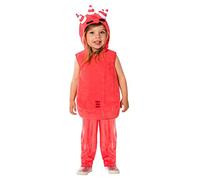 Rubie's 3011983-4 Inf Oddbods Costume de fusible pour enfant, garçon, rouge, 3-4 ans Halloween