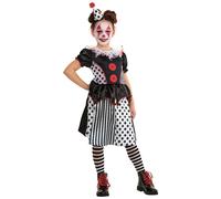 Rubies Déguisement officiel de clown monochrome pour enfant Taille 5-6 ans