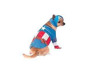 Rubies 580070X Costume Officiel Captain America pour Chien Taille XL