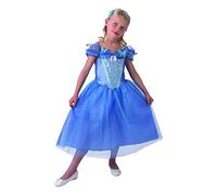 Rubies 610777S Déguisement de Cendrillon Bleu pour Fille Taille 3-4 Ans