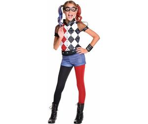 Rubie's 620712 Costume Harley Quinn Deluxe pour enfants, DC Super Hero, S (3 à 4 ans)