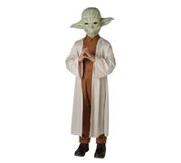 Déguisement Luxe Yoda Star Wars Enfant Avec Masque - Taille: 9 À 10 Ans (140 Cm) Vert
