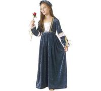 Déguisement - RUBIE'S - Reine Médiévale Juliette - Noir - 5 ans - Fille 5 ans