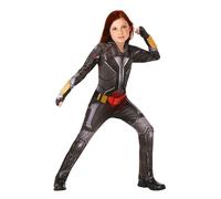 Rubie's 702062_M Costume officiel Marvel Studios Black Widow Movie Deluxe pour enfant, 7-10 ans, gris, taille M Halloween