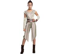 Rubie's – Costume pour adulte Rey Deluxe Beige Taille L