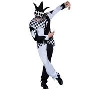 Rubie's Costume 810994STD Dark Jester Officiel de Cirque d'Halloween Homme Taille Standard