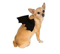 Rubie's 886869S-M Ailes de Vampire Noires Officielles pour déguisement d'halloween pour Animal Domestique, Taille S/M