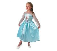 Rubie's 889542L Elsa Frozen - La Reine des Neiges - deguisement Disney Robe - 7-8 ans
