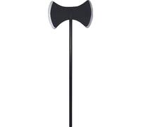 RUBIE'S Accessoire pour Déguisement Adulte HALLOWEEN Officiel - Hache Double Tranchant en Mousse 70 Cm - Pour Costume Halloween, Pour Déguisement Femmes et Hommes