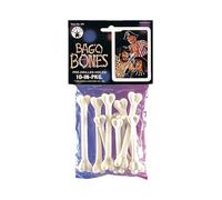 Rubie's Adulte Sac de officiel pour O'Bones Caveman Witch Doctor▒▒accessoire▒▒Taille Unique, Blanc - 14 ans et +