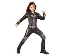 DÉGUISEMENT CLASSIQUE BLACK WIDOW FILLE 7/8 ANS Noir 12-14 ans