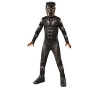 RUBIE'S - Avengers Officiel - Déguisement Enfants Classique Black Panther - Taille 3-4 Ans - Costume Super Héros Marvel avec Combinaison et Masque - Pour Halloween, Carnaval - Idée Cadeau de Noël