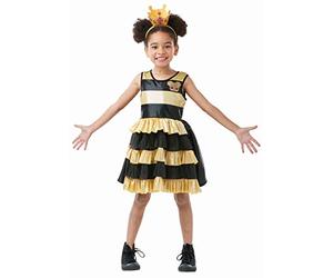 RUBIES Bee Deluxe L.O.L. Surprise Costume d'abeille de Luxe, Filles, 300144M, Multicolore, 5-6
