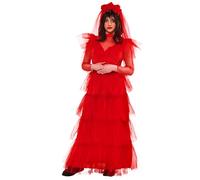 Rubie's Robe pour femme Beetlejuice Lydia Rouge Taille M