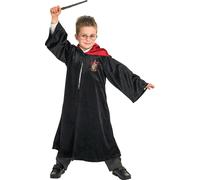 Rubies Cape officielle Harry Potter Gryffondor Deluxe pour enfants - Cape à capuche avec armoiries & doublure en satin pour Halloween