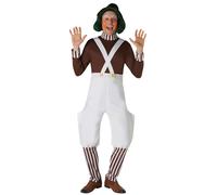 Rubies- Charlie and Chocolate Factory Willy Wonka Costume, 820592S000, Multicolo