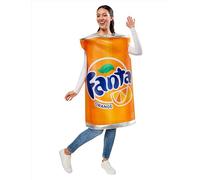 Rubies Coca-Cola: Orange Fanta Costume for Adults, Unisex One Size