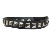 Rubies Collier Choker Punk Adulte Noire En PVC MPN BA185
