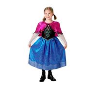 Rubies Costume Anna La Reine des Neiges pour enfant - Taille : 122-128 - Déguisement de la Reine des Neiges - Carnaval et Halloween
