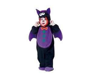Rubies Costume Baby Bat pour bébé, taille 1 à 2 ans, Jumpsuit et bonnet Officiel Halloween, carnaval et Noël