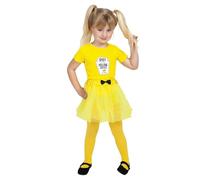 Rubies Costume bébé moutarde pour enfants et filles T-shirt et jupe tutu et collant, robe pour enfants pour carnaval, fêtes et cosplay