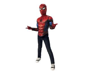 Rubie's Costume buste musclé Spiderman avec accessoires, Avengers, Marvel, Superhéros, Taille unique (40321)