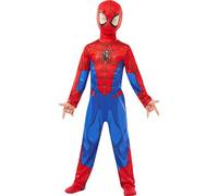 Rubie's - Costume Spider-Man Classic - Rouge - Garçon Taille L (7-8 ans/128 cm)