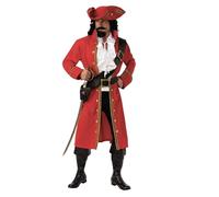 Rubies Costume de capitaine pirate Opus Collection pour homme, comme sur l'image, défaut