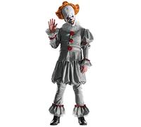 Rubies Costume de clown officiel Pennywise IT (film 2017), grand Heritage pour adulte, taille standard, multicolore