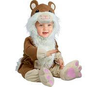 Rubie's Costume de hamster moelleux pour enfant, combinaison et chapeau, comme sur la photo, taille 2T