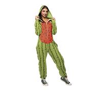 Rubies Costume de pastèque pour adulte, unisexe, taille unique, combinaison à capuche, original halloween, carnaval, fête, enterrement de vie de garçon, Cosplay et anniversaire.